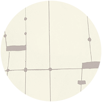 Framework Wall Mural - Linen Wallpaper