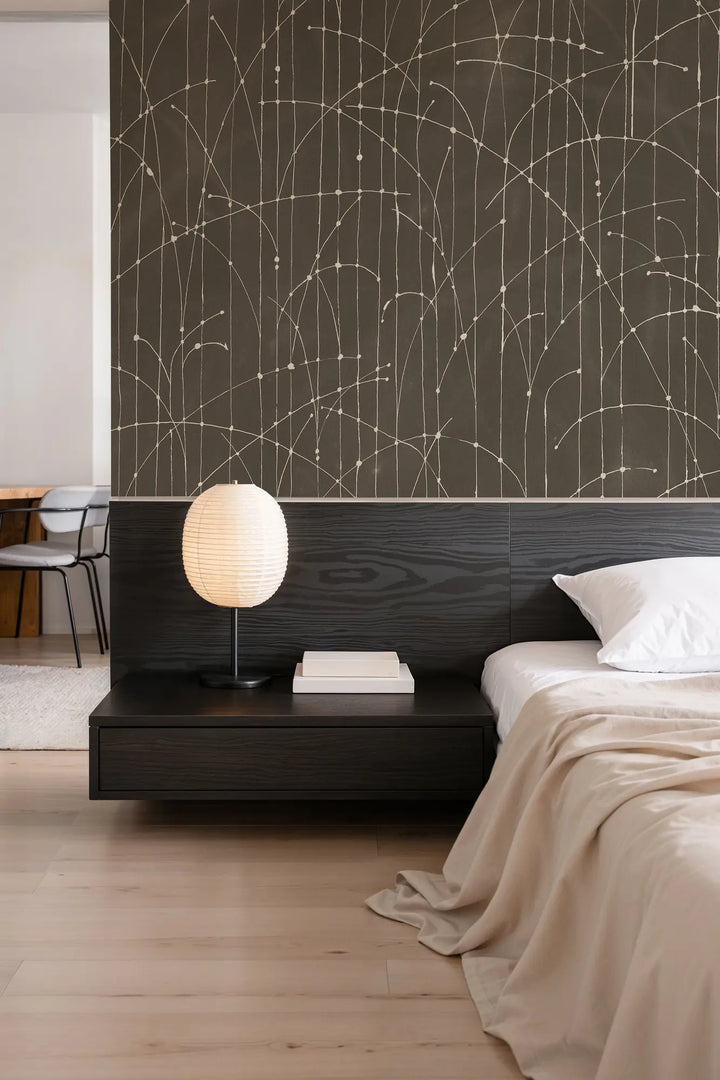 Jumping Bends Wall Mural - Walnut Wallpaper