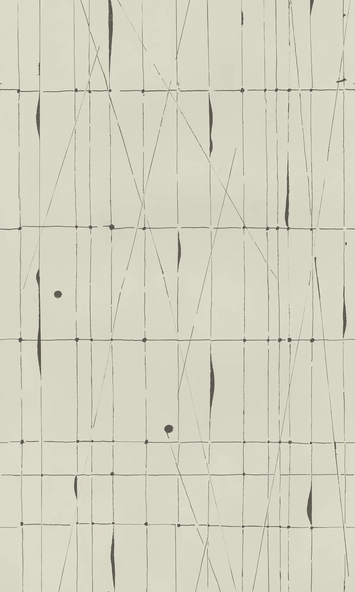 Offset Logic Wall Mural - Linen Wallpaper