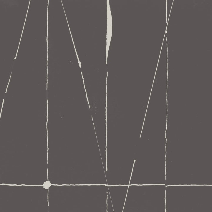 Offset Logic Wall Mural - Mahogany Wallpaper