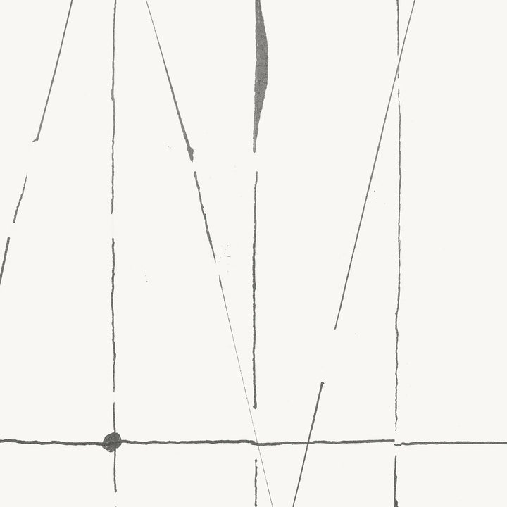 Offset Logic Wall Mural - White Stone Wallpaper