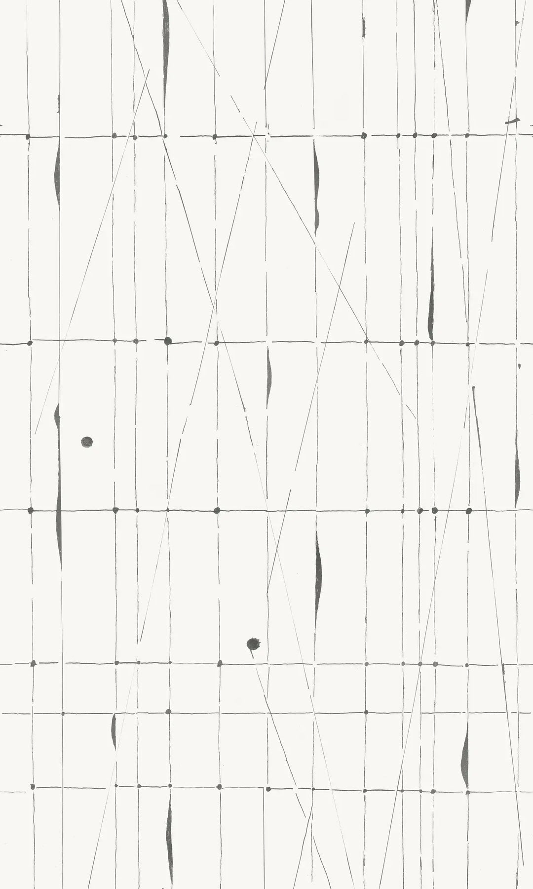 Offset Logic Wall Mural - White Stone Wallpaper