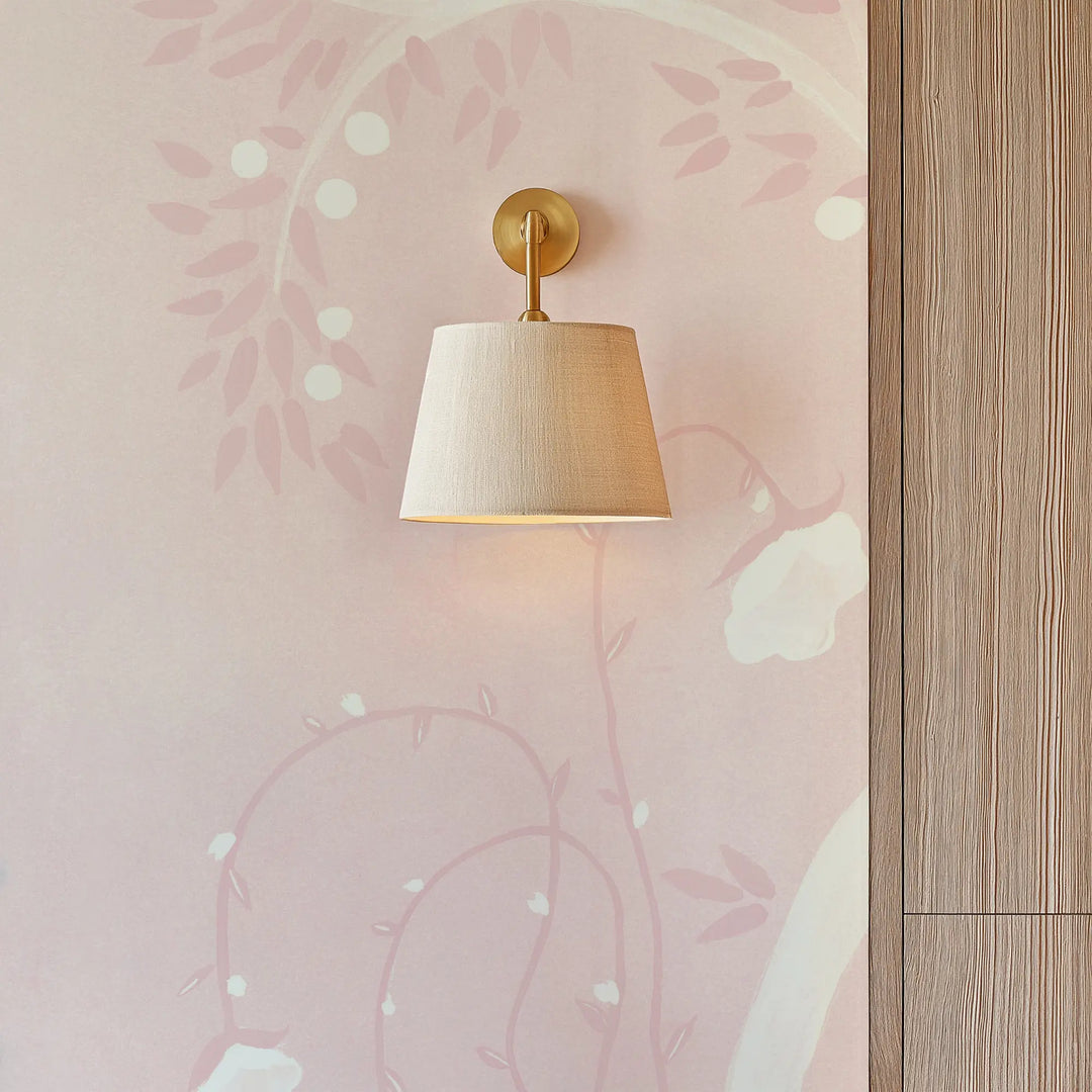 Forgotten Thicket Wall Mural - Faded Pink