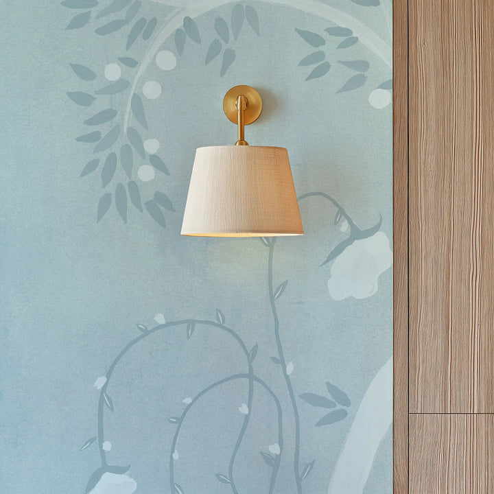 Forgotten Thicket Wall Mural - Washed Blue