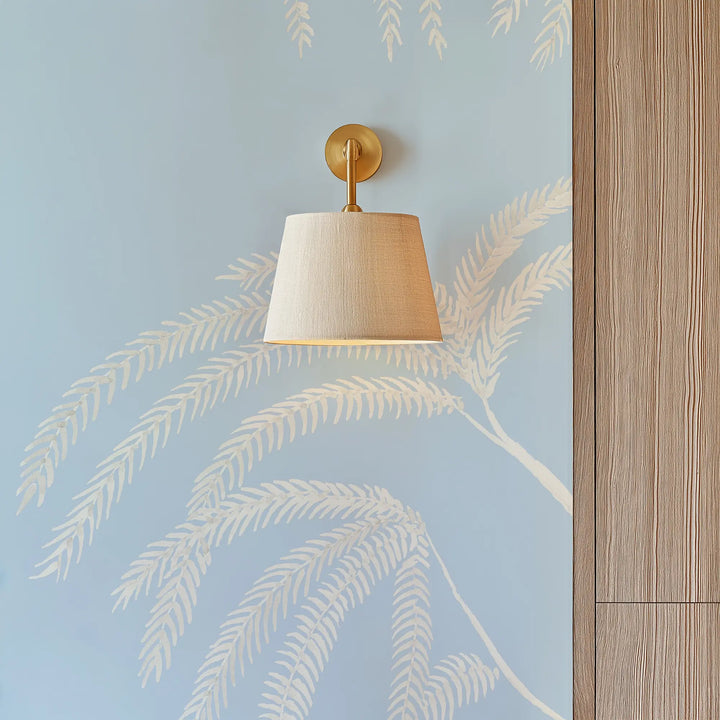 Leaning Orchard Wall Mural - Quiet Blue