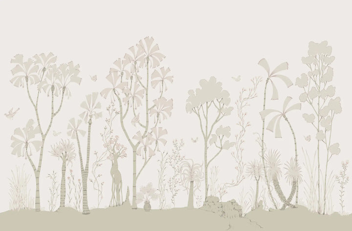 Oasis Canopy Wall Mural - Desert Dune
