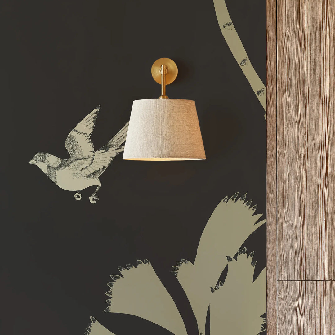 Oasis Canopy Wall Mural - Sumi Black