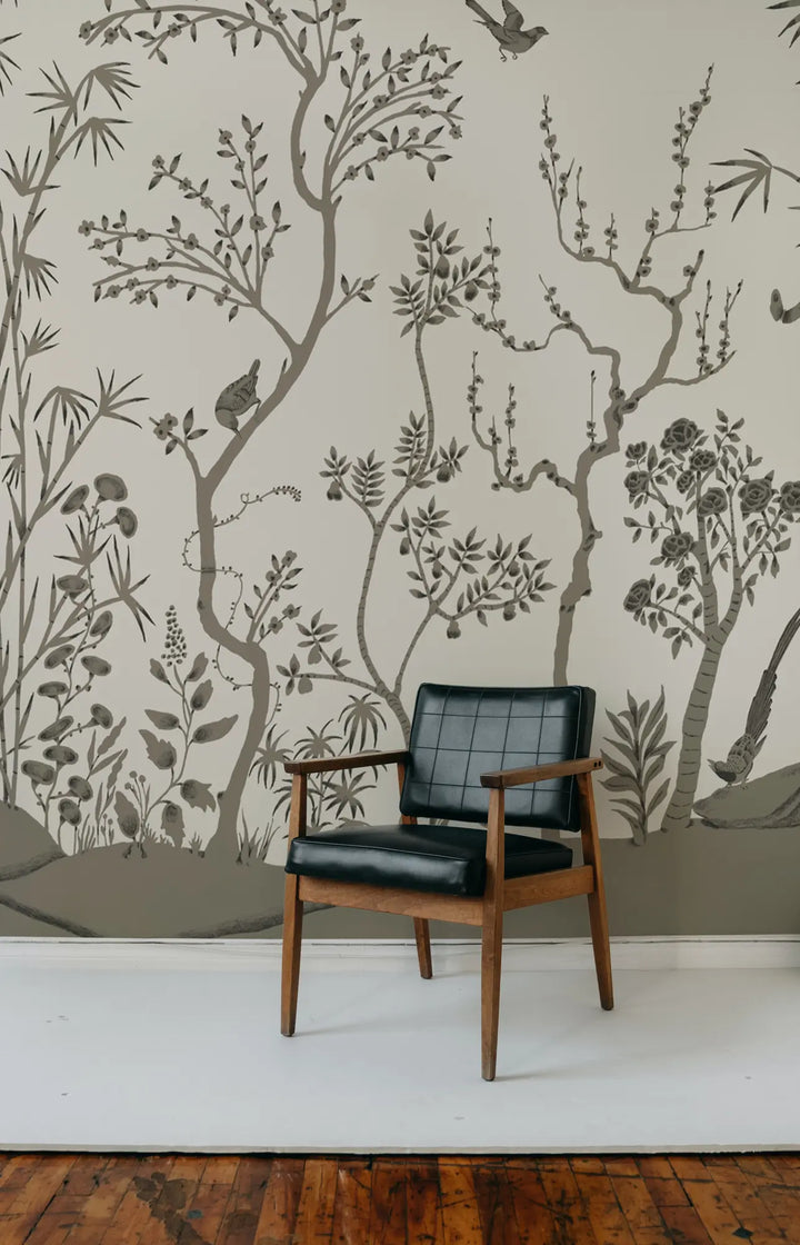 Porcelain Grove Wall Mural - Antique Paper