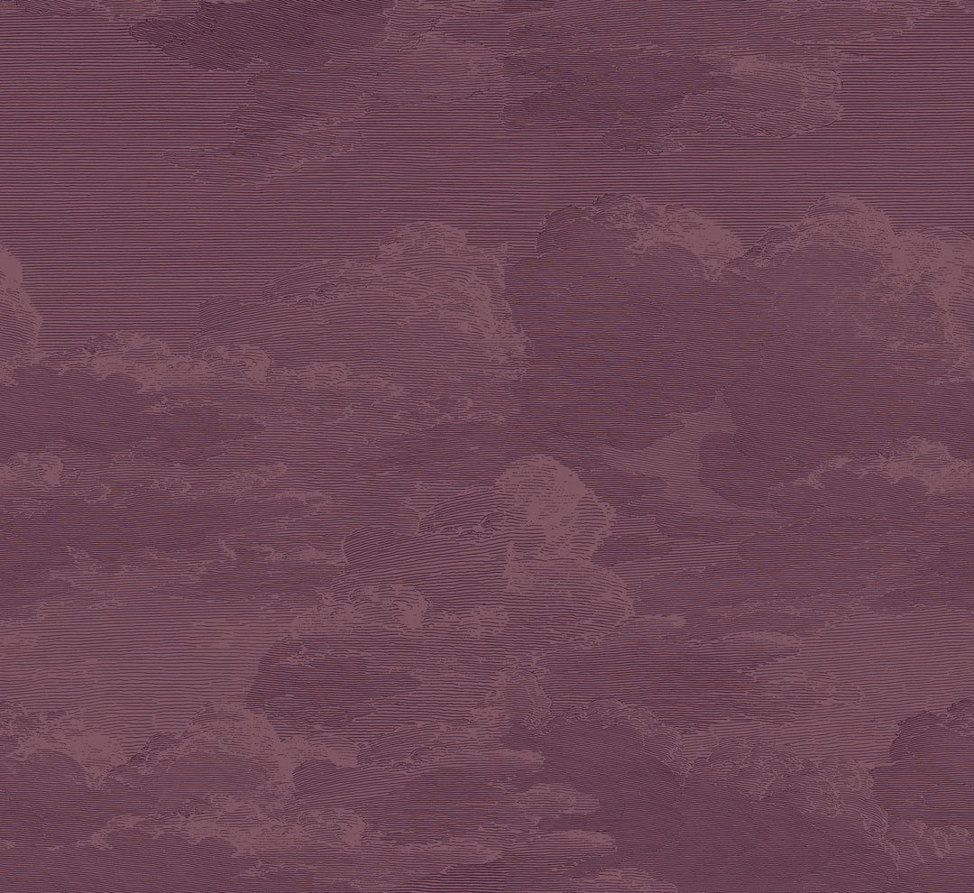 Open Sky Wall Mural - Burgundy