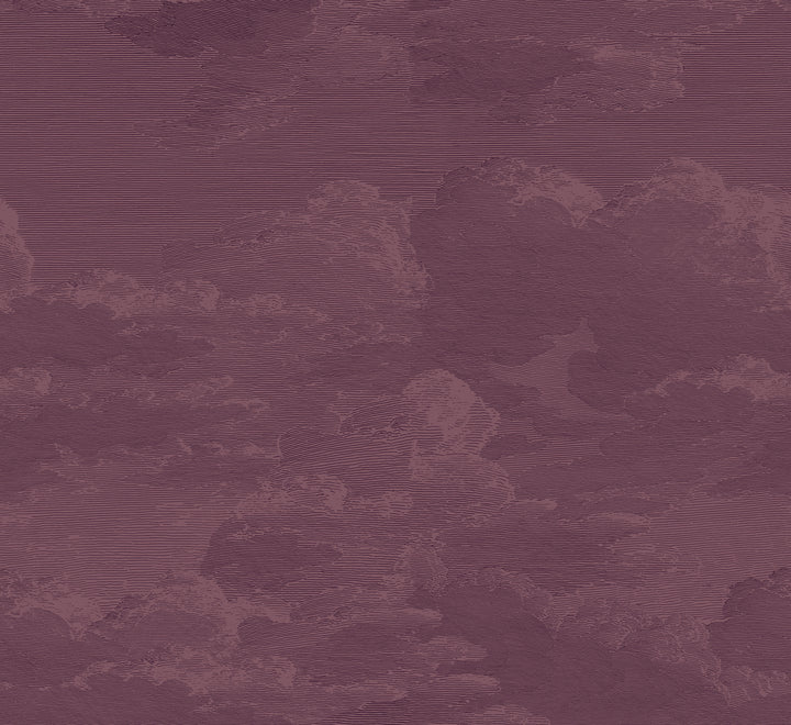 Open Sky Wall Mural - Burgundy