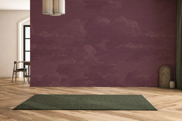 Open Sky Wall Mural - Burgundy