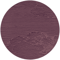 Open Sky Wall Mural - Burgundy