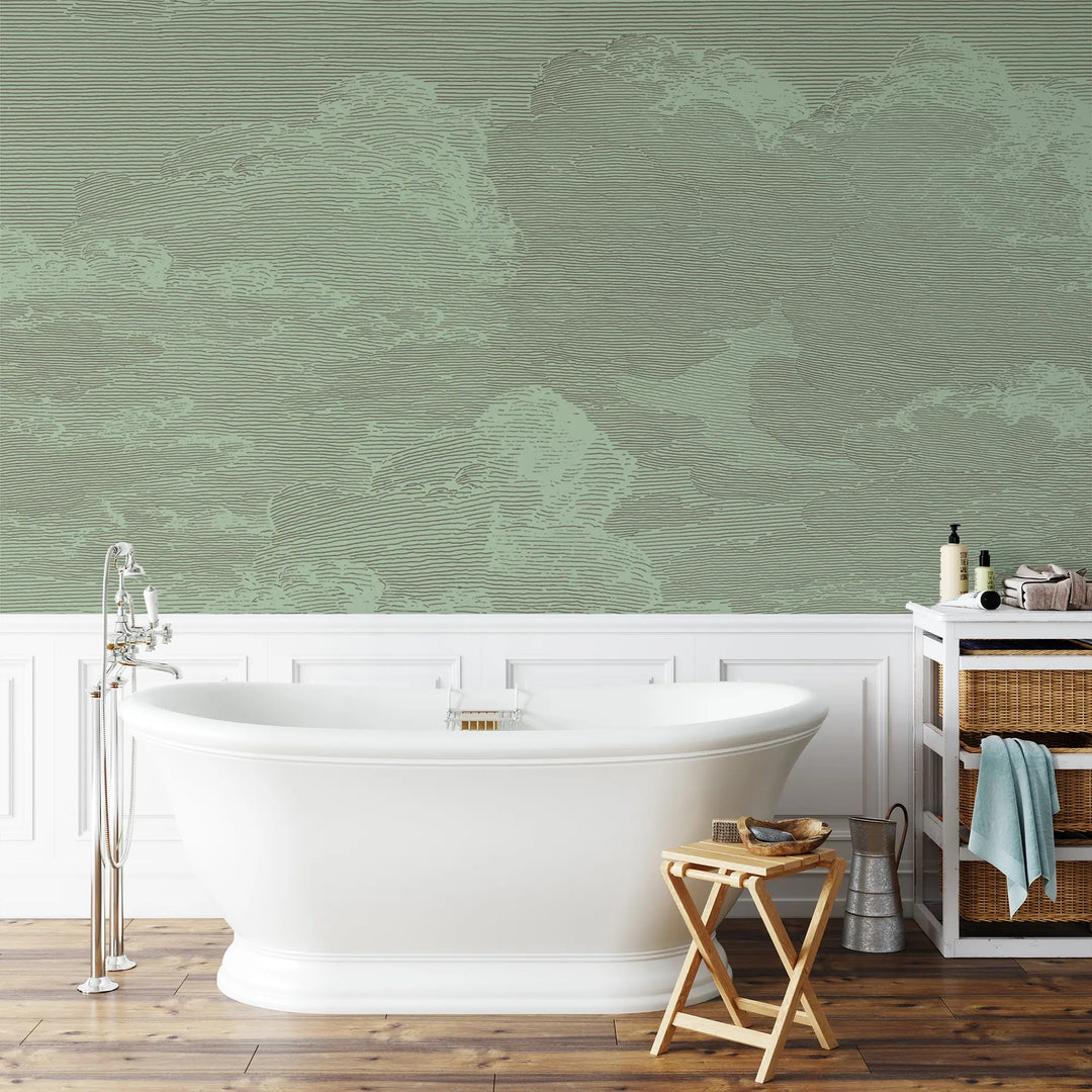 Open Sky Wall Mural - Jade