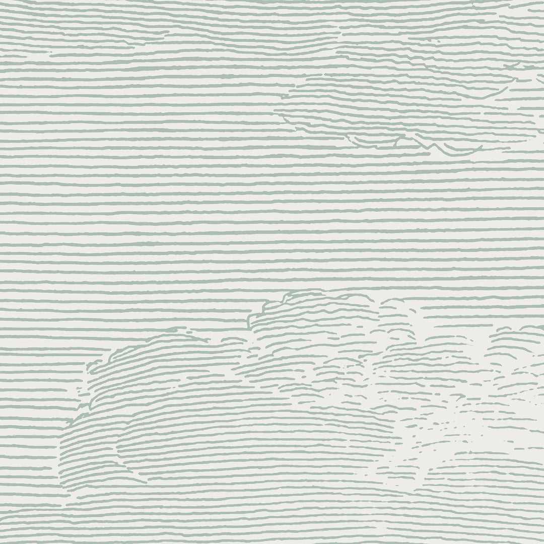 Open Sky Wall Mural - Mint