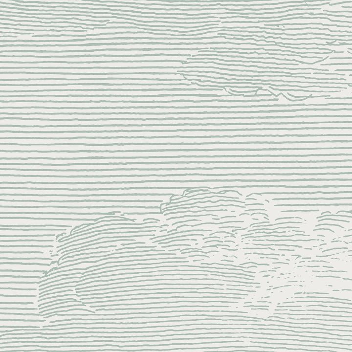 Open Sky Wall Mural - Mint