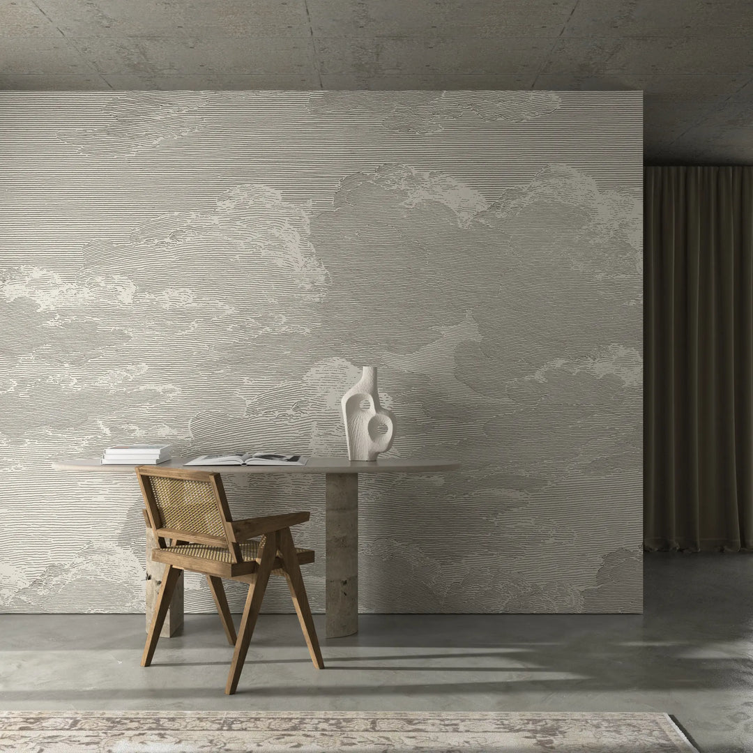 Open Sky Wall Mural - Slate Grey