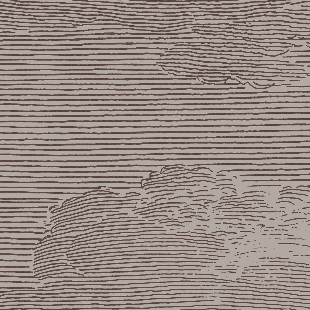 Open Sky Wall Mural - Tuscan Brown