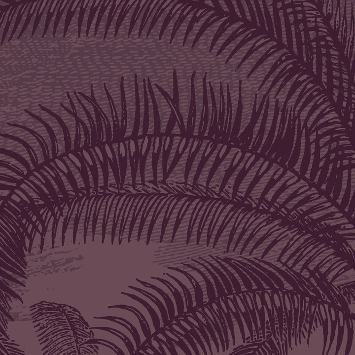 Under the Palms Wall Mural - Burgundy