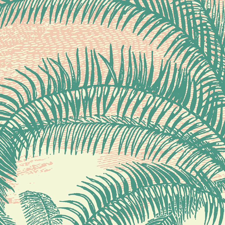 Under the Palms Wall Mural - Sunshine Jewel