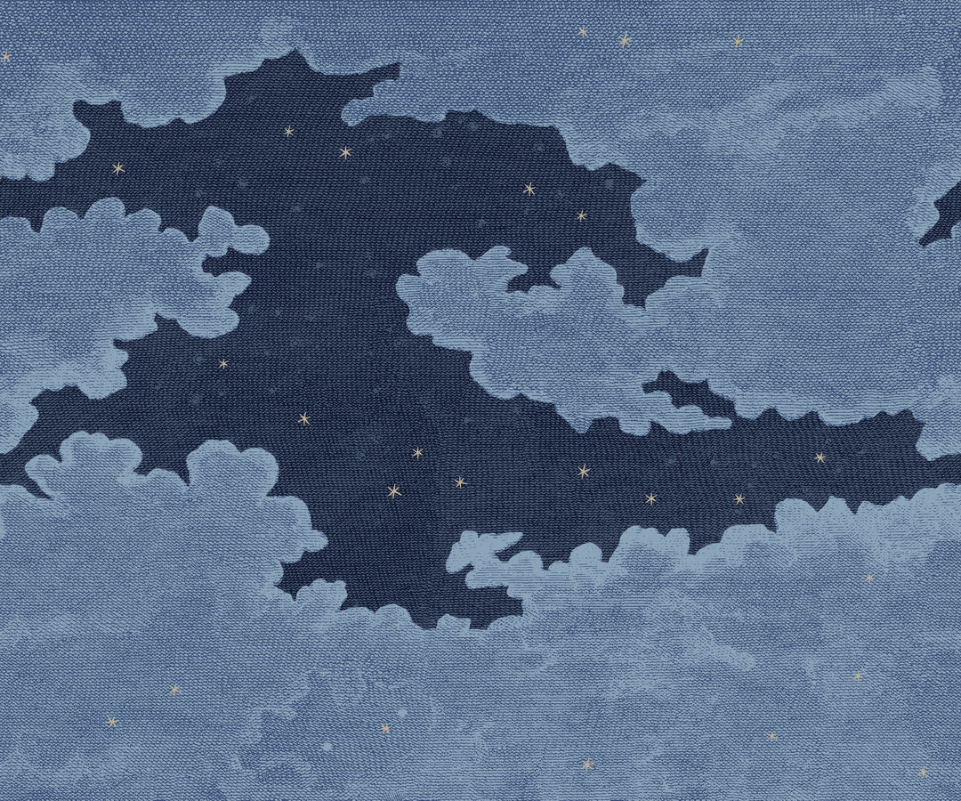 Starry Night Wall Mural - Deep Blue
