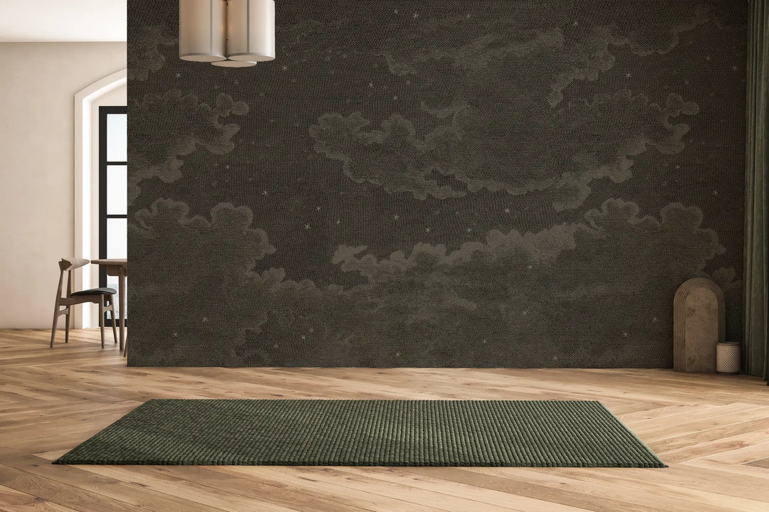 Starry Night Wall Mural - Deep Space Black