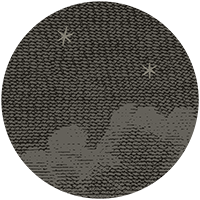 Starry Night Wall Mural - Vintage Tones