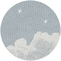 Starry Night Wall Mural - Vintage Tones