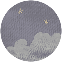 Starry Night Wall Mural - Vintage Tones