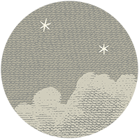 Starry Night Wall Mural - Vintage Tones