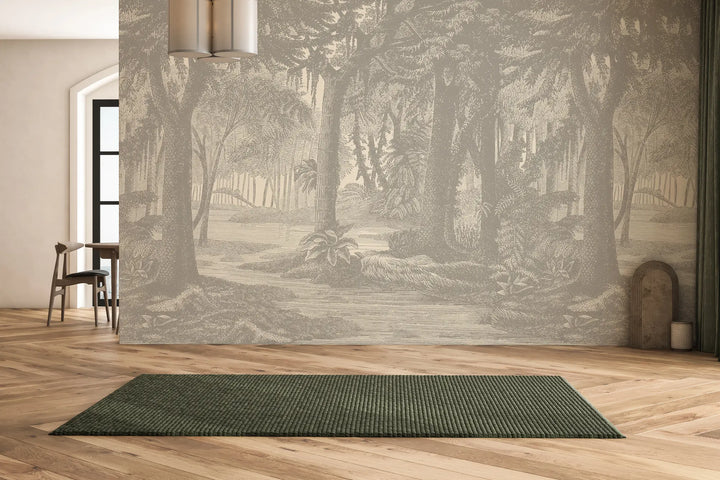Tropical Canopy Wall Mural - Oat