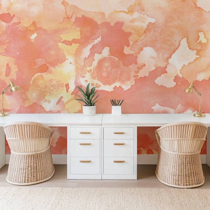 Atomic Wall Mural - JoyFire by Beth Glover