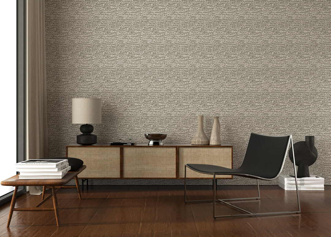 Love Letters - Brown Wallpaper by Norman Wyatt Home