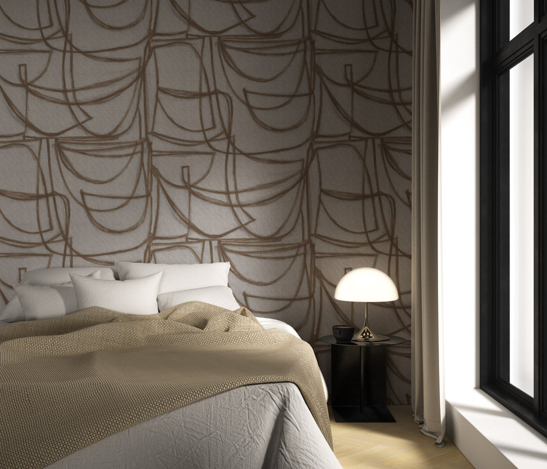 Limitless Large - Faded Wallpaper by Norman Wyatt Home