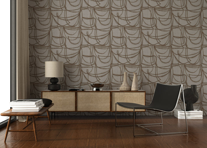 Limitless Small - Faded Wallpaper by Norman Wyatt Home
