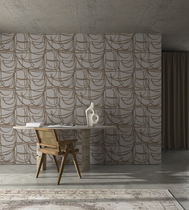 Limitless Small - Faded Wallpaper by Norman Wyatt Home