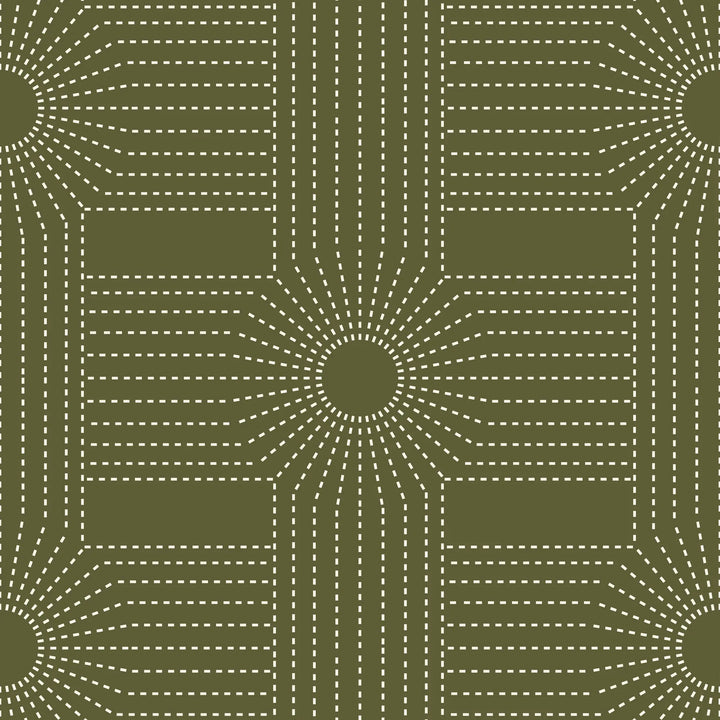 Wacker - Deep Olive Wallpaper
