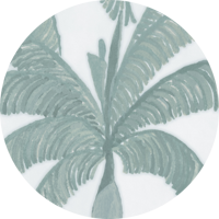 Palm Line Wall Mural - Daylight
