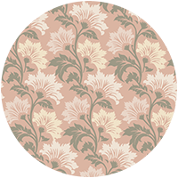 Wildflower - Dusty Bloom Pink Floral Wallpaper