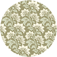 Wildflower - Silver Sage Botanical Wallpaper