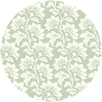 Wildflower - Silver Sage Botanical Wallpaper