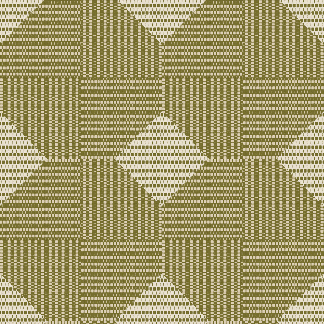Woven Basket - Sage Wallpaper