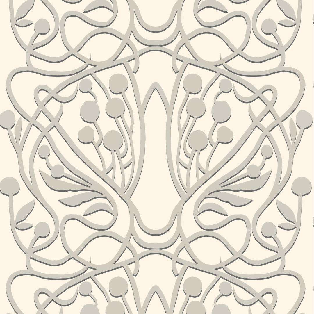 Vineyard - Camel Wallpaper