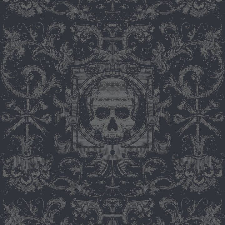 Skull Box - Black Wallpaper