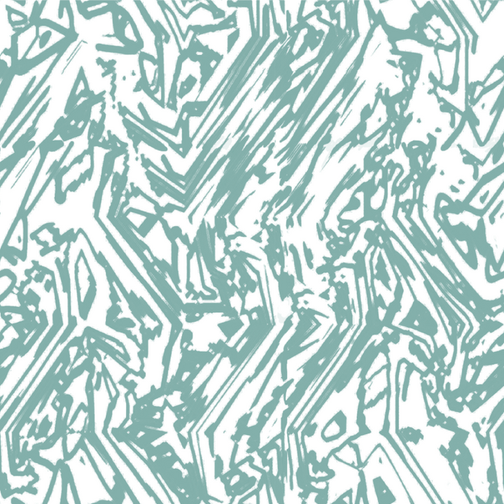 Marble - Teal Wallpaper by The Blush Label