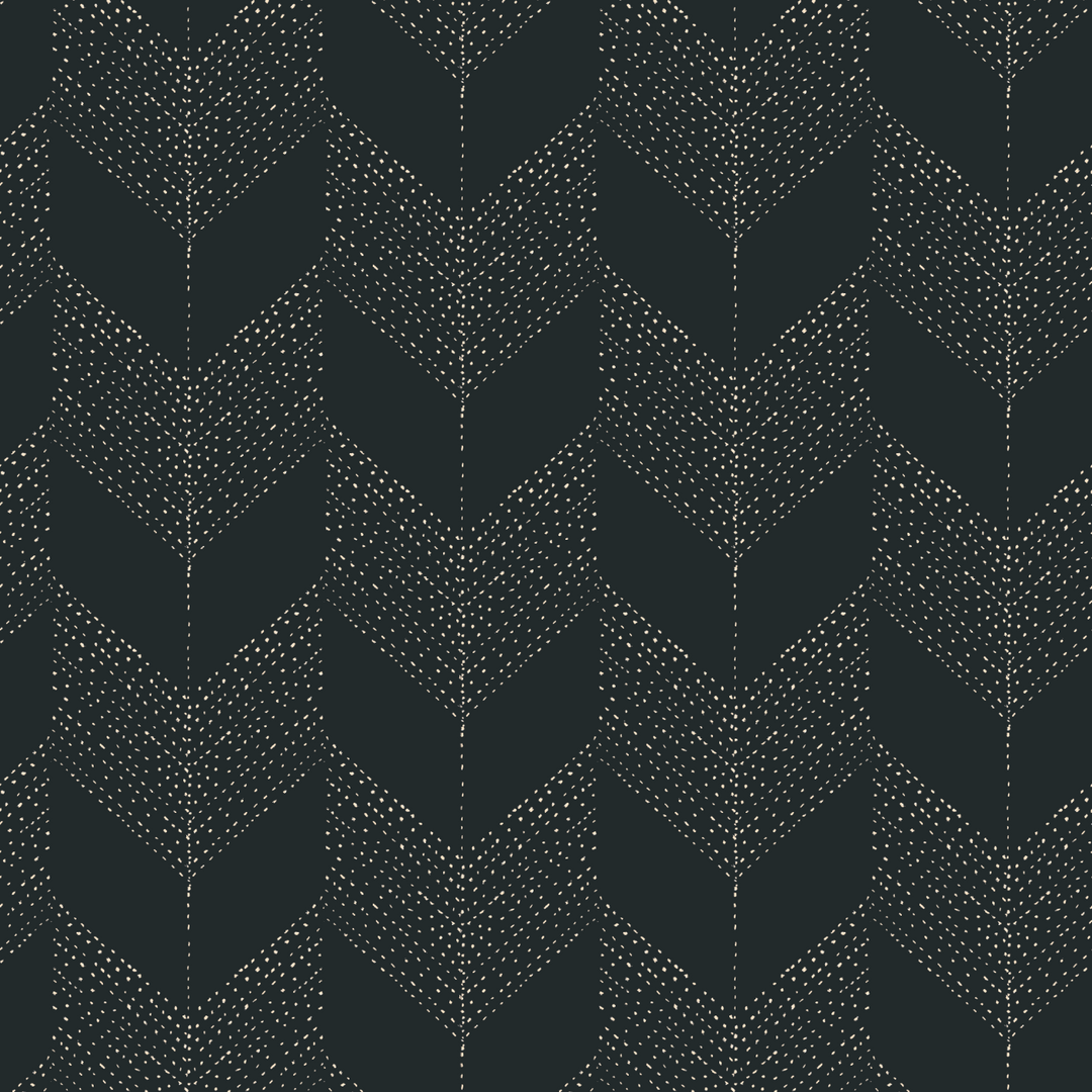 Chevron - Black Wallpaper