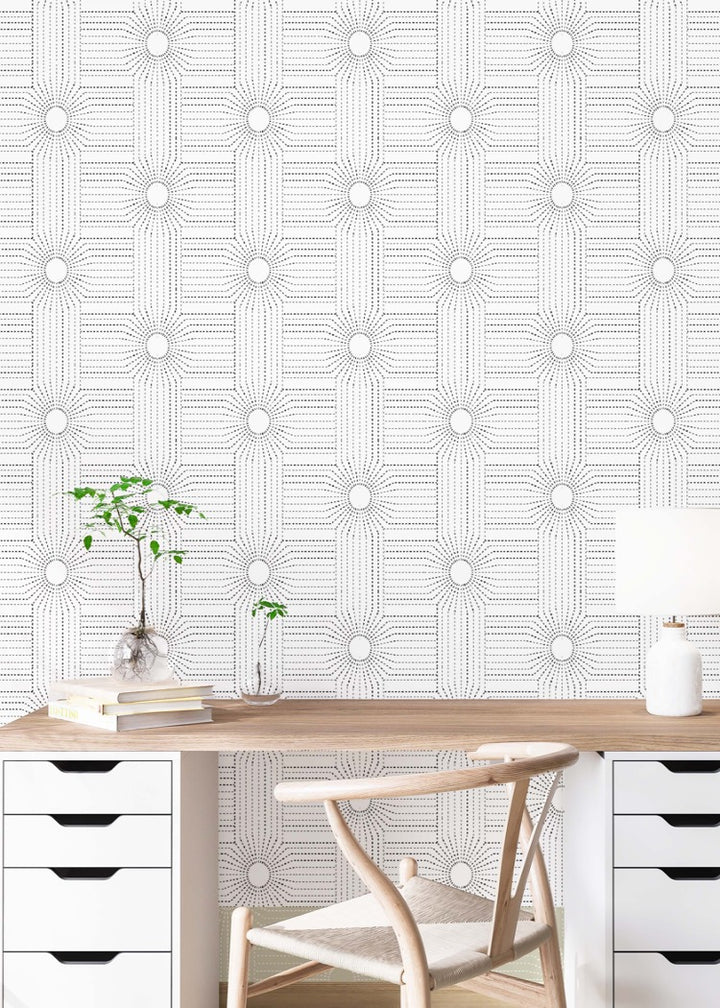 Wacker - Quartz White Wallpaper