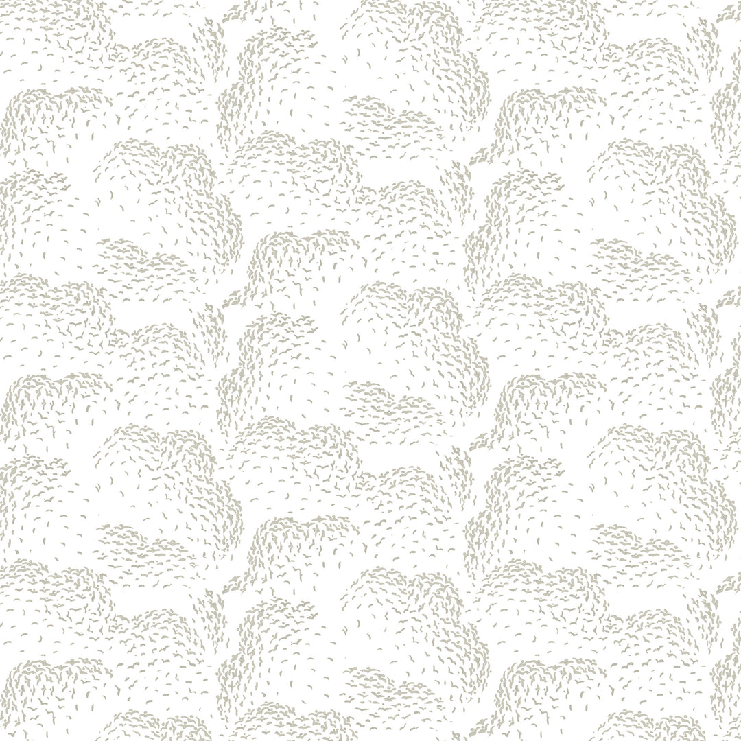 Clouds - White Wallpaper