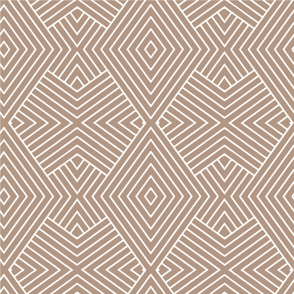 Formation - Truly Taupe Reverse Geometric Wallpaper by Mrs