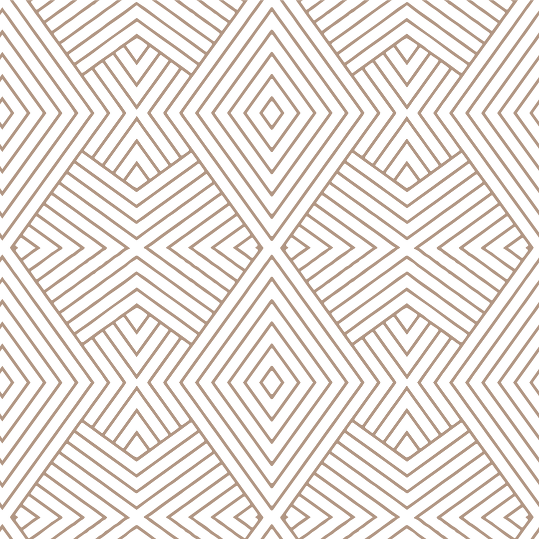 Formation - Truly Taupe Geometric Wallpaper by Mrs Paranjape Papers