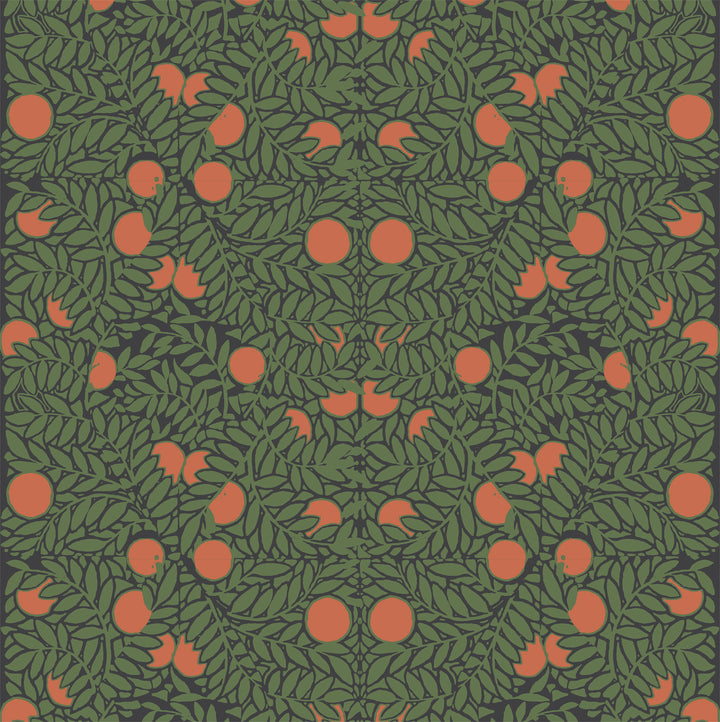 Orange Bush - Forest Wallpaper